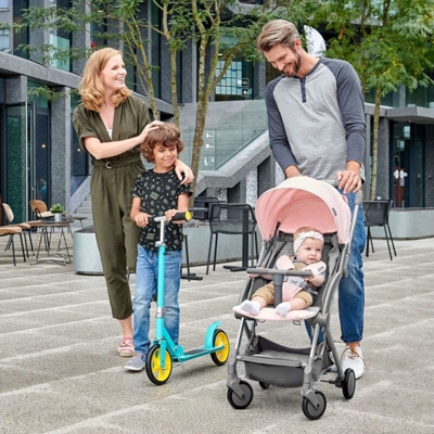 Hucoco - Kinderkraft Passeggino Pieghevole PILOT Rosa - Rosa