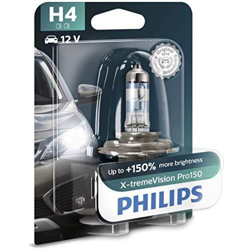 Philips 12342XVPB1 Lampadina alogena X-tremeVision H4 60/55 W 12 V precio