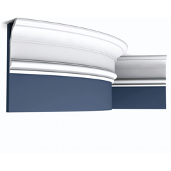 Cornice flessibile aspetto stucco decorativo Cornicione Decor C339F LUXXUS - Orac en oferta