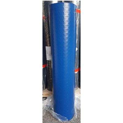 Pavimento Pvc Bullonato - Blu - 1Mtx25Mt Rotolo Copripavimento