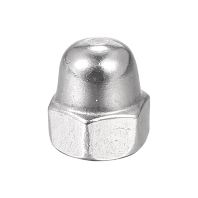 5PCS 304 tappo integrale dado in acciaio inox DIN1587 M-3