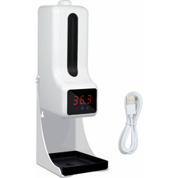 Termometro a infrarossi K9 Pro X misurazione e disinfezione della temperatura senza contatto distributore di sapone intelligente all-in-one in en oferta