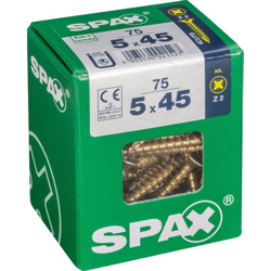 Lotto 75 Svasata Viti In Acciaio Testa Pozidriv Spax, Diam.5 Mm X Mm L.45 en oferta