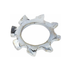 Rondella di bloccaggio RS PRO, in Acciaio Zincato lucido, per vite/bullone M4, Ø esterno 8mm (Confezione da 250) precio