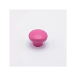Pomolo classico dalla forma arrotondata color fuxia in goffrato fine 52x38mm - 419 Baloon precio