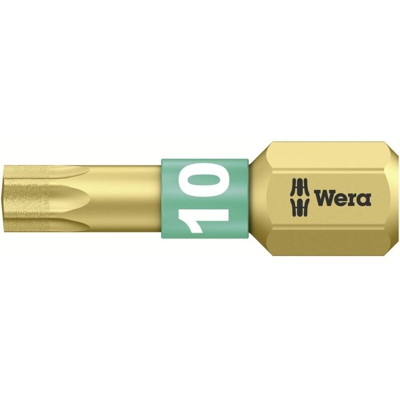 867/1 BDC TX10X25 05 066100 001 Inserto Torx T 10 Acciaio per utensili legato, rivestimento di diamante D 6.3 1 pz - Wera