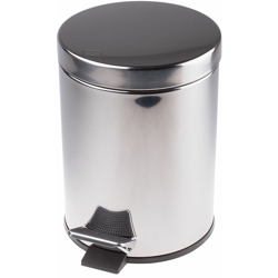 Bidone spazzatura Cromo RS PRO, in Acciaio inox, da 5L precio