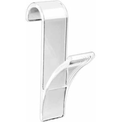 Set 2 Ganci Scaldasalviette Trasparente
