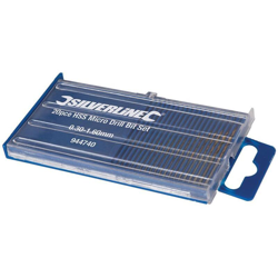 Silverline 944740 Set micro punte da trapano HSS 20 p.zi 20 p.zi características