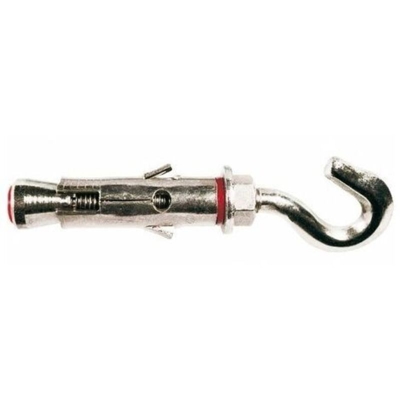 Tassello Ancorante in Acciaio con Gancio MLM G8 xL. 14x55 mm M8 50 Pz