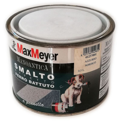 Max Meyer - Manoantica azzurro nordico 500ml smalto effetto ferro battuto precio