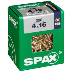 Lot 300 Svasata Viti In Acciaio Testa Pozidriv Spax, Diam.4 Mm X Mm L.16 características