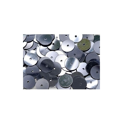 PAILLETTE LISCE GRIGIO 8MM - 5GR - Knorrprandell