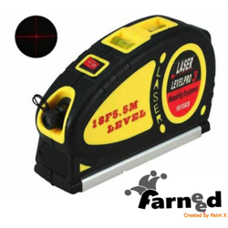 Livella Laser Con Metro Puntatore Portatile Misura Livello Precisione en oferta