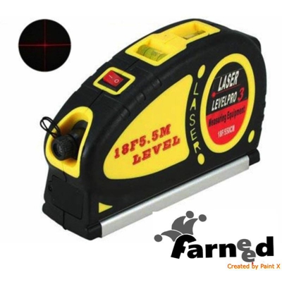 Livella Laser Con Metro Puntatore Portatile Misura Livello Precisione