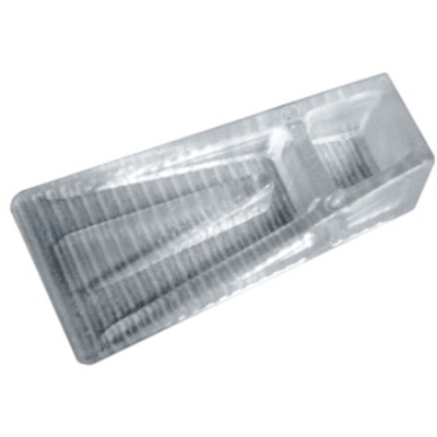 6 BL Di BL ZEPPE ANTISCIVOLO GOMMA CRISTAL (PZ.4)*