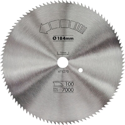 Lama Cromata 100 Denti 190X16