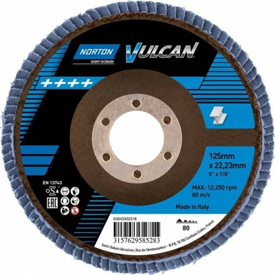 Disk Foglie Vulcan 125 Millimetri P80