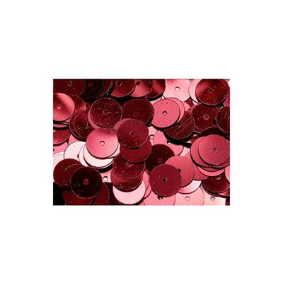 PAILLETTE LISCIO ROSSO CARMINIO 8MM - 5GR - Knorrprandell