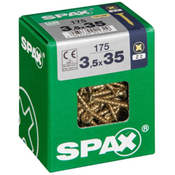 Lotto 175 Svasata Viti In Acciaio Testa Pozidriv Spax, Diam.3.5 Mm X Mm L.35 en oferta