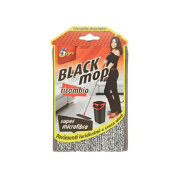 Ricambio Black Mop Superfive Lavapavimenti Microfibra en oferta