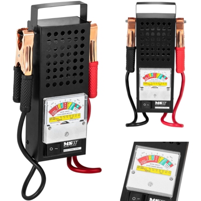 MSW - Tester Batteria Auto Professionale Multimetro Batteria Digitale Moto 6 V 12 V