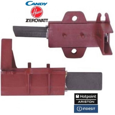 Universale - 196539 2PZ SPAZZOLE CARBONCINI MOTORE LAVATRICE ARISTON INDESIT REX CANDY