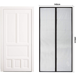 AB625293 Tenda Zanzariera Magnetica Nera Per Porta Finestra Con Adesivo In Velcro Misura 140X240cm - Ledlux características