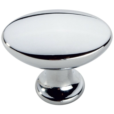 Pomolo pomello per mobili cromato lucido 28 mm 25 pezzi art. GP10MG35232