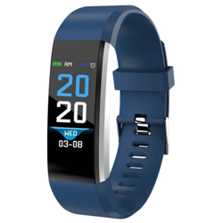 Schermo a colori ad alta definizione con braccialetto intelligente 115p 0,96 pollici supporta contapassi / monitoraggio della frequenza cardiaca / precio