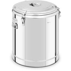Royal Catering - Contenitore Termico Acciaio Inox Thermos Isolante Trasporto Alimenti Bevande 80L en oferta