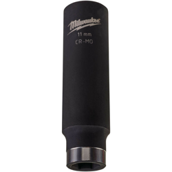 Bussola Lunga A Macchina Ø11 Mm Attacco 1/2 Quadro - Impact Socket Milwaukee" precio