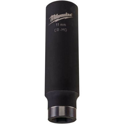 Bussola Lunga A Macchina Ø11 Mm Attacco 1/2 Quadro - Impact Socket Milwaukee"