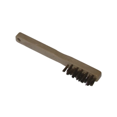 Spazzola candele acciaio ottonato