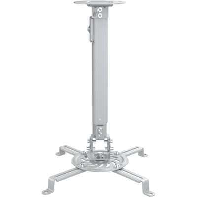 Staffa per proiettore a soffitto da 38 a 58 cm SILVER