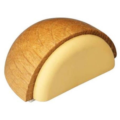 10 PZ Di FERMAPORTA IN LEGNO ADES. INOFIX COL. QUERCIA
