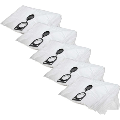 50 sacchetti microfibra compatibile con Eibenstock DSS 1200, DSS 25 A, DSS 25 M, DSS 35 M, DSS 35 Mip, DSS 50 A aspirapolvere - Vhbw