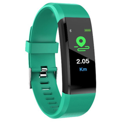Schermo a colori ad alta definizione con braccialetto intelligente 115p 0,96 pollici supporta contapassi / monitoraggio della frequenza cardiaca / precio