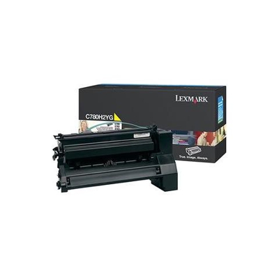 00C780H2YG Toner Originale Giallo per Lexmark C780dn Capacità 10000 Pagine
