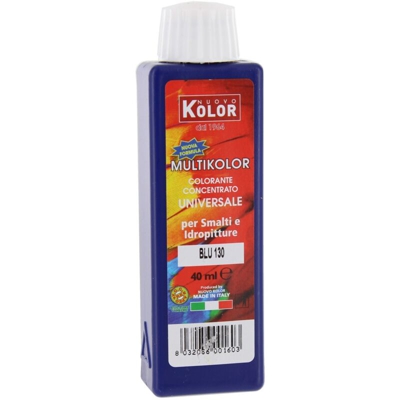 -senza Marca/generico- - 12 PZ Di COLORANTE UNIVERSALE ML.40 BLEU 130RL