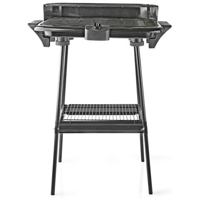 Griglia Elettrica Barbecue 2000 W 46 X28 Cm Con Supporto
