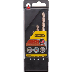 Stanley borenset 4-5-6-8mm 4-pc características