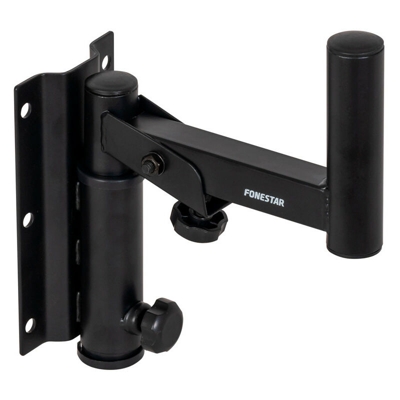 Staffa corta regolabile per altoparlanti a parete con tubo da 35 mm