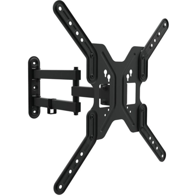 Supporto schermo 13 - 55 doppio braccio inclinabile e girevole max. vesa 400x400 fino a 30kgs 650108