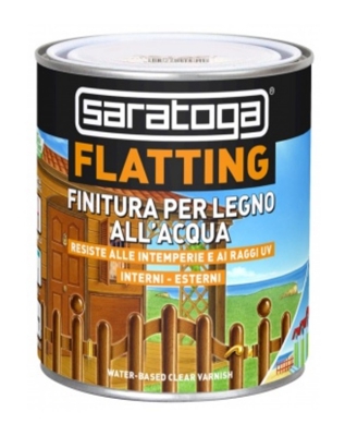 Finitura 'FLATTING' all'acqua per legno OPACO by 750 ml - Saratoga