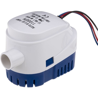 BeMatik - Pompa elettrica di sentina 4100 l/h 12VDC 3A con interruttore
