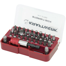 Box STORBIT 1/4'/portainserti autoserr. da 33 pz. características