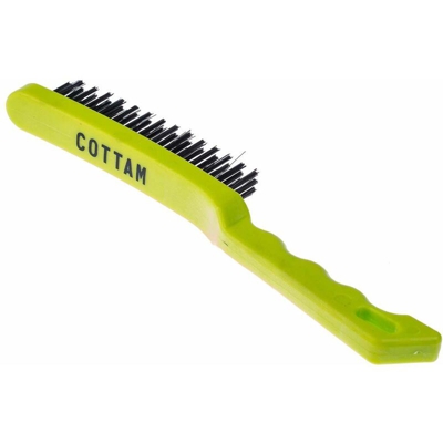 Spazzola di ferro RS PRO, con setole in Acciaio di 37mm