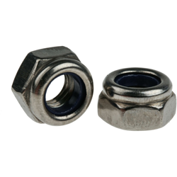 Dado di bloccaggio RS PRO Liscio, filettatura M8 (Confezione da 100) precio