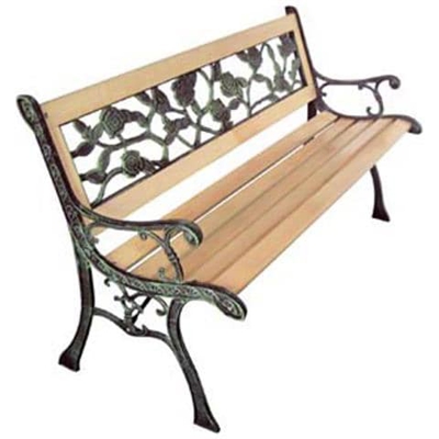 Panchina da Giardino 122 cm in Legno